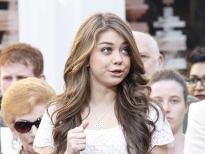 Sarah Hyland At The Grove In LA