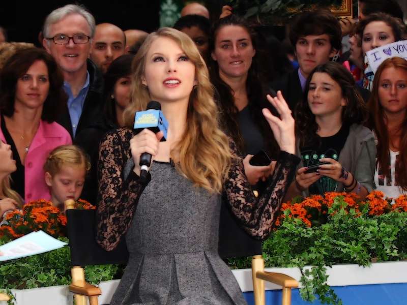 Taylor Swift On Good Morning America  Wallpaper