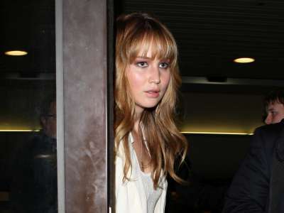 Jennifer Lawrence At LAX