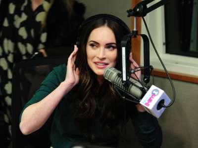 Megan Fox Visits SiriusXM Radio In NY