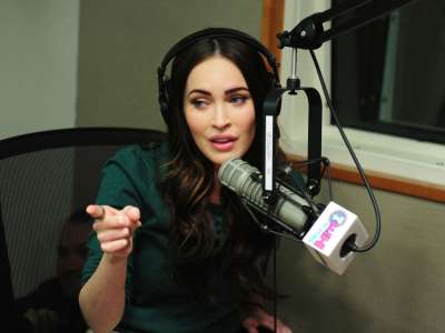 Megan Fox Visits SiriusXM Radio In NY