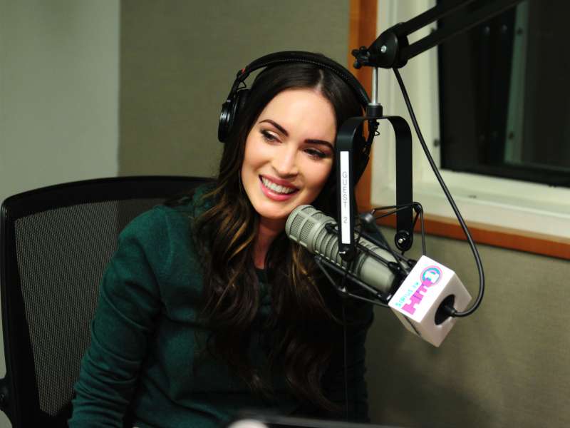 Megan Fox Visits SiriusXM Radio In NY Wallpaper