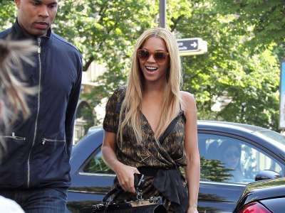 Beyonce Knowles In Paris