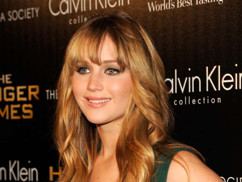 Jennifer Lawrence In New York At Hunger Games Screening Wallpaper