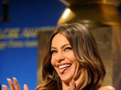 Sofia Vergara At Golden Globe Awards