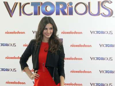 Victoria Justice In Madrid