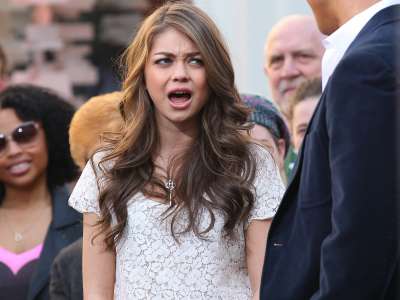 Sarah Hyland At The Grove In LA