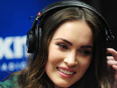 Megan Fox Visits SiriusXM Radio In NY