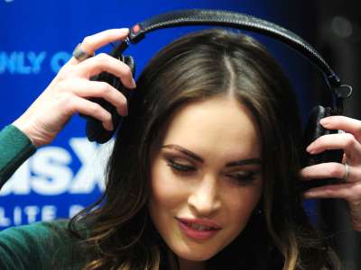 Megan Fox Visits SiriusXM Radio In NY