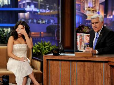 Vanessa Hudgens At Tonight Show With Jay Leno