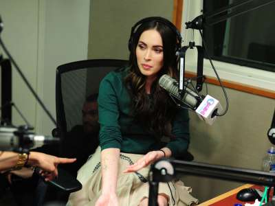 Megan Fox Visits SiriusXM Radio In NY