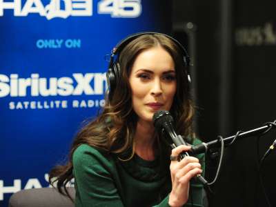 Megan Fox Visits SiriusXM Radio In NY