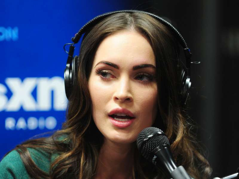 Megan Fox Visits SiriusXM Radio In NY Wallpaper