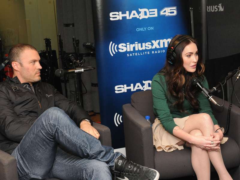 Megan Fox Visits SiriusXM Radio In NY Wallpaper