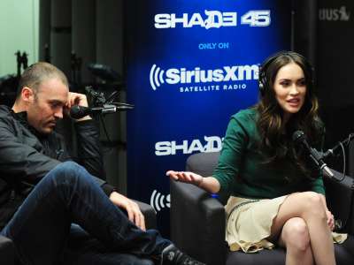 Megan Fox Visits SiriusXM Radio In NY