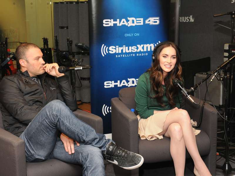 Megan Fox Visits SiriusXM Radio In NY Wallpaper