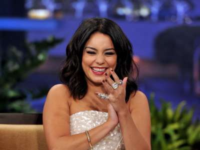 Vanessa Hudgens At Tonight Show With Jay Leno