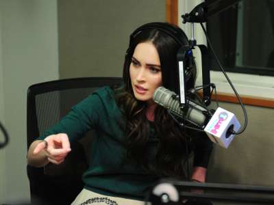 Megan Fox Visits SiriusXM Radio In NY