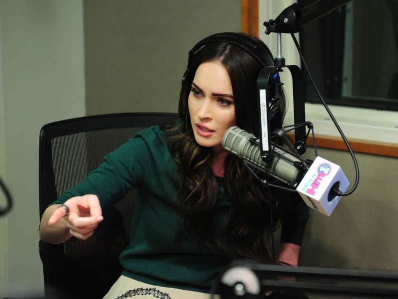 Megan Fox Visits SiriusXM Radio In NY Wallpaper