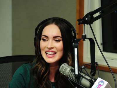 Megan Fox Visits SiriusXM Radio In NY