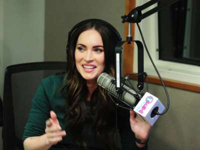 Megan Fox Visits SiriusXM Radio In NY