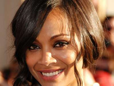 Zoe Saldana Premier Of Captain America