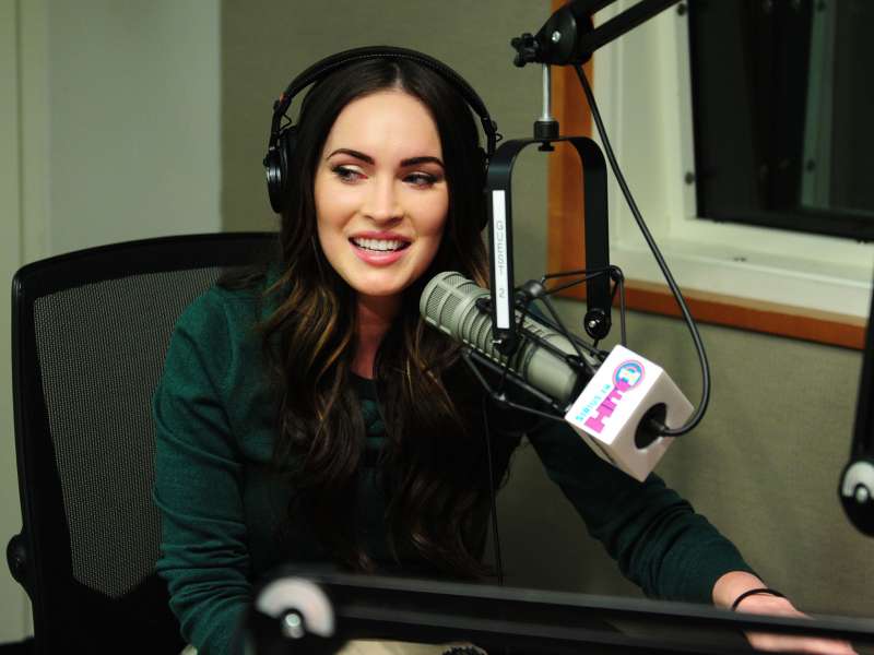 Megan Fox Visits SiriusXM Radio In NY Wallpaper