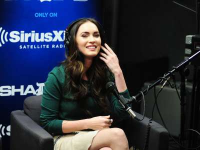 Megan Fox Visits SiriusXM Radio In NY