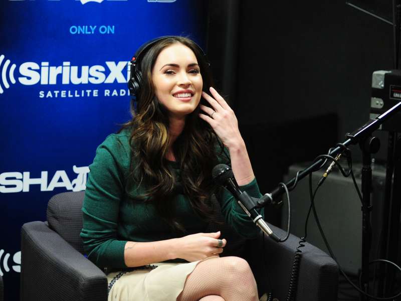 Megan Fox Visits SiriusXM Radio In NY Wallpaper