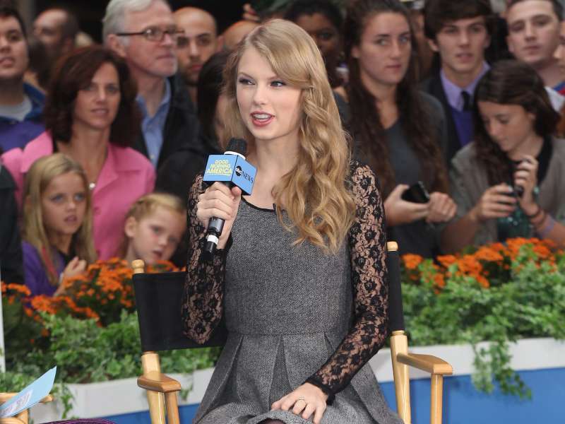 Taylor Swift On Good Morning America  Wallpaper