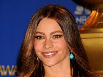 Sofia Vergara At Golden Globe Awards