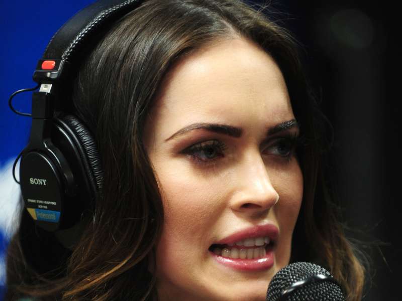 Megan Fox Visits SiriusXM Radio In NY Wallpaper