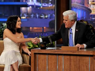 Vanessa Hudgens At Tonight Show With Jay Leno