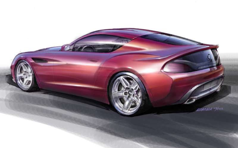 BMW Zagato Coupe Concept2 Wallpaper