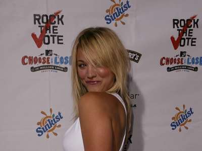 Kaley Cuoco Rock The Vote National Bus Tour Concert In Hollywood