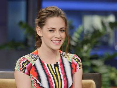 Kristen Stewart The Tonight Show With Jay Leno Appearance In Burbank