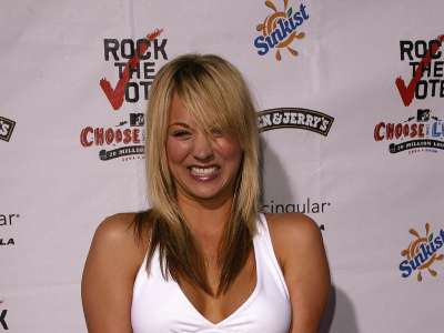 Kaley Cuoco Rock The Vote National Bus Tour Concert In Hollywood