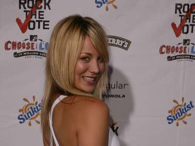 Kaley Cuoco Rock The Vote National Bus Tour Concert In Hollywood