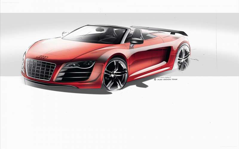 Audi R8 GT Spyder2 Wallpaper