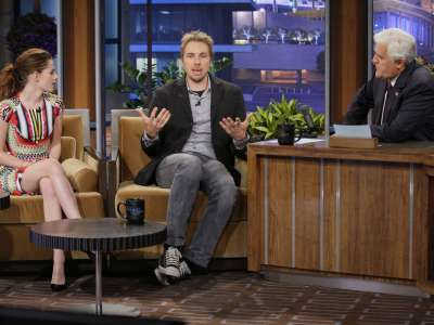 Kristen Stewart The Tonight Show With Jay Leno Appearance In Burbank