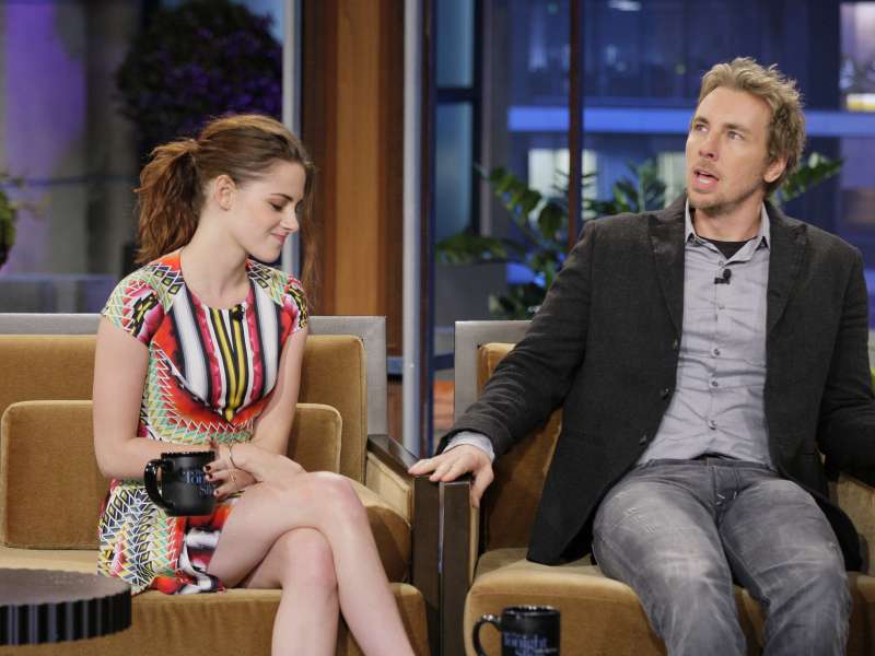 Kristen Stewart The Tonight Show With Jay Leno Appearance In Burbank Wallpaper