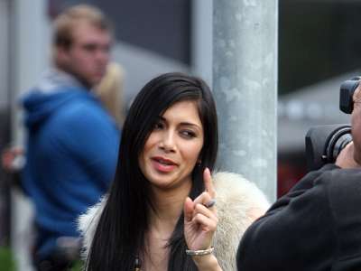 Nicole Scherzinger On Australian Gp