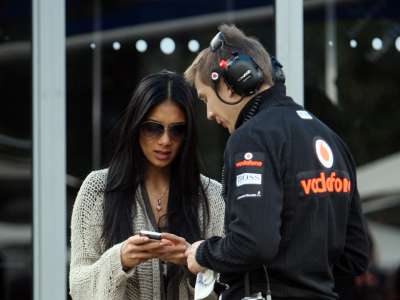 Nicole Scherzinger On Australian Gp