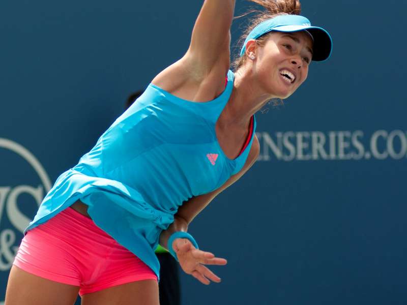 Ana Ivanovic WS Open Tennis Wallpaper