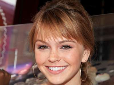 Aimee Teegarden At Paramount Studios