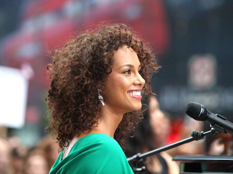 Alicia Keys At ABC Good Morning America Wallpaper