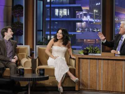 Vanessa Hudgens At Tonight Show With Jay Leno