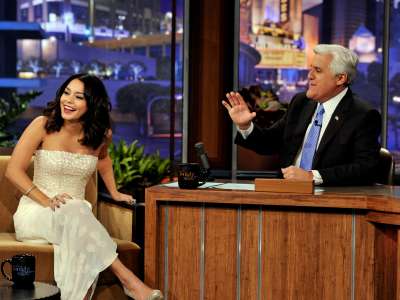 Vanessa Hudgens At Tonight Show With Jay Leno