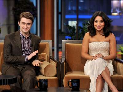 Vanessa Hudgens At Tonight Show With Jay Leno