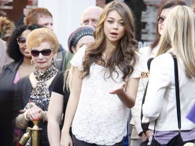 Sarah Hyland At The Grove In LA